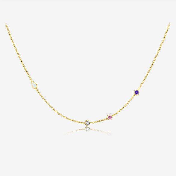 Wholesale S925 Sterling Silver Snake Clavicle Chain With Geometric Pattern And Electroplating In Fashion Style For Women