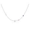 Wholesale S925 Sterling Silver Snake Clavicle Chain With Geometric Pattern And Electroplating In Fashion Style For Women