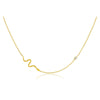 Wholesale S925 Sterling Silver Snake Clavicle Chain With Geometric Pattern And Electroplating In Fashion Style For Women