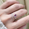 Wholesale S925 Sterling Silver Snake Crystal Ring Set With Gemstones For Men And Women Couple Ring Animal Zodiac Design