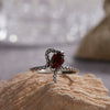 Wholesale S925 Sterling Silver Snake Crystal Ring Set With Gemstones For Men And Women Couple Ring Animal Zodiac Design