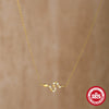 Wholesale S925 Sterling Silver Snake Shaped Zodiac Year Necklace For Women With Geometric Design And Electroplating
