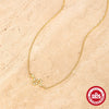 Wholesale S925 Sterling Silver Snake Shaped Zodiac Year Necklace For Women With Geometric Design And Electroplating