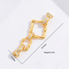 Wholesale S925 Sterling Silver Square Pearl Connection Buckle Jewelry Closing Buckle With Zirconia Treatment For Diy Bracelet And Necklace