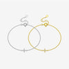 Wholesale S925 Sterling Silver Star Bracelet For Women With Electroplating Treatment Light Luxury Design
