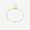 Wholesale S925 Sterling Silver Star Bracelet For Women With Electroplating Treatment Light Luxury Design