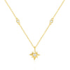 Wholesale S925 Sterling Silver Star Clavicle Chain With Inlaid Zircon And Geometric Design Electroplated For Women