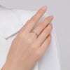 Wholesale S925 Sterling Silver Star Dripping Glue Ring For Women Sweet Simple Style