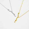 Wholesale S925 Sterling Silver Star Moon Pendant Necklace With Geometric Design And Electroplating