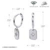 Wholesale S925 Sterling Silver Star Pattern Fashion Earrings For Women