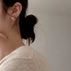 Wholesale S925 Sterling Silver Star Shaped Handmade Ear Studs