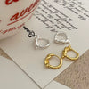 Wholesale S925 Sterling Silver Star Shaped Handmade Ear Studs
