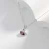Wholesale S925 Sterling Silver Swan Pattern Austrian Crystal Necklace And Stud Earrings With Electroplating