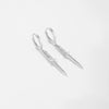 Wholesale S925 Sterling Silver Sword Ear Drop Earrings Fashion Ol Style With Platinum Or 18K Gold Electroplating For Women