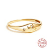Wholesale S925 Sterling Silver Twelve Constellation Stars Diamondencrusted Women's Ring With Electroplating
