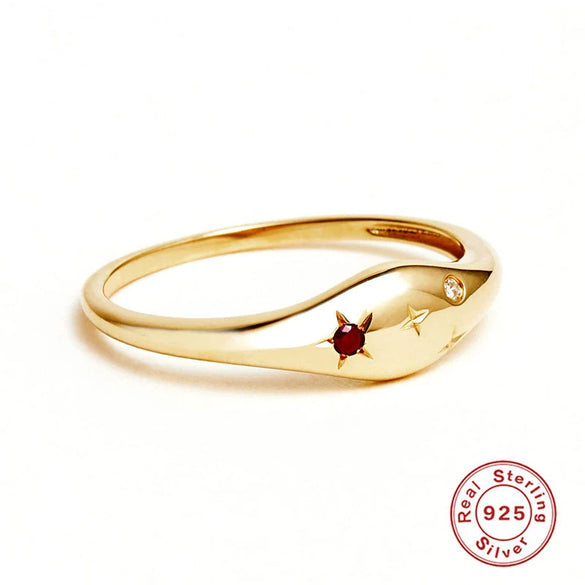 Wholesale S925 Sterling Silver Twelve Constellation Stars Diamondencrusted Women's Ring With Electroplating