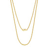 Wholesale S925 Sterling Silver Twist Chain Geometric Style Unisex Hiphop Necklace With Electroplating
