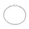 Wholesale S925 Sterling Silver Twist Chain Geometric Style Unisex Hiphop Necklace With Electroplating
