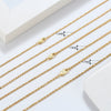 Wholesale S925 Sterling Silver Twist Chain Geometric Style Unisex Hiphop Necklace With Electroplating