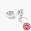 Wholesale S925 Sterling Silver Unisex Personality Irregular Geometric Star Moon Sun Earrings Set With Zirconia