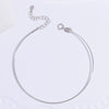 Wholesale S925 Sterling Silver Universal Screw Diy Beaded Snake Bone Chain Stacking Bracelet Electroplated