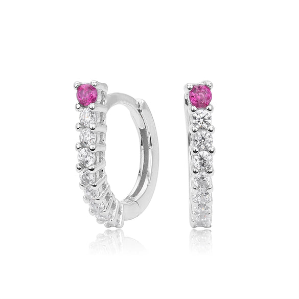 Wholesale S925 Sterling Silver Ushaped Electroplated Zirconium Inlaid Women's Light Luxury Style Earrings