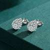 Wholesale S925 Sterling Silver Water Drop Diamondembedded Women's Ear Studs