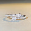 Wholesale S925 Sterling Silver Water Drop Ring Women's Fashion Simple Highgrade Design