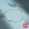 Wholesale S925 Sterling Silver Women's Bracelet With Horse Eye Crown Zircon Inlaid In Geometric Pattern