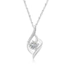 Wholesale S925 Sterling Silver Women's Clavicle Chain Pendant Necklace With Electroplating Treatment