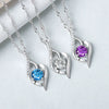 Wholesale S925 Sterling Silver Women's Clavicle Chain Pendant Necklace With Electroplating Treatment