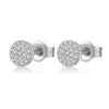 Wholesale S925 Sterling Silver Women's Earrings With Simple High End Sense And Leaf Pattern Electroplated