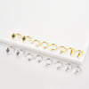 Wholesale S925 Sterling Silver Women's Simple High End Ear Studs With U Shape Design And Diamond Treatment Process