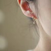 Wholesale S925 Sterling Silver Women's Small Ball Zircon Earrings Geometric Design Light Luxury Elegant Niche Style