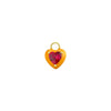 Wholesale S925 Sterling Silver Zircon Love Shaped Pendant Necklace For Women Sweet Style Clavicle Chain