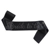 Wholesale Satin Bridal Belt With Bronzing Printing