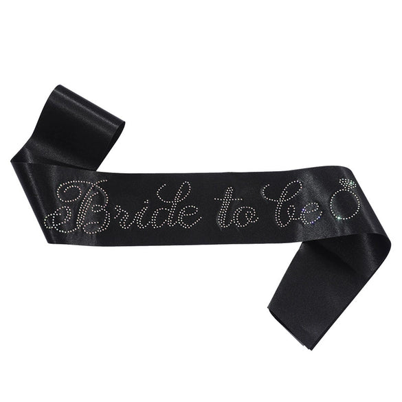 Wholesale Satin Bridal Belt With Bronzing Printing