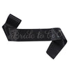 Wholesale Satin Bridal Belt With Bronzing Printing
