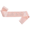 Wholesale Satin Bridal Belt With Bronzing Printing