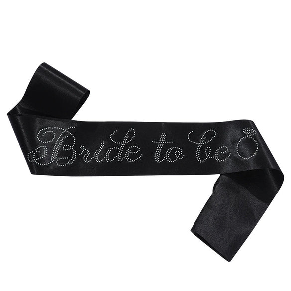 Wholesale Satin Bridal Belt With Bronzing Printing