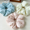 Wholesale Satin Handmade Cloud Sponge Hair Band For Women French Retro Style High Elasticity