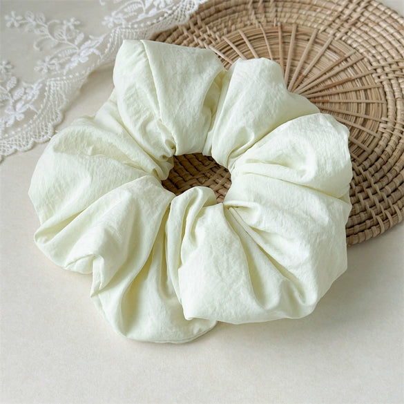 Wholesale Satin Handmade Cloud Sponge Hair Band For Women French Retro Style High Elasticity