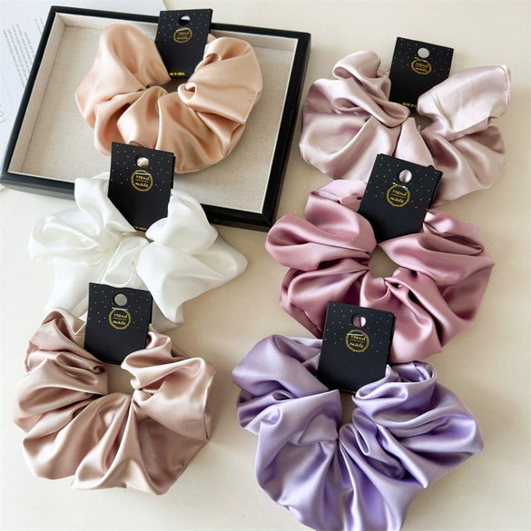 Wholesale Satin Highend Seiko Large Intestine Hair Tie Headband