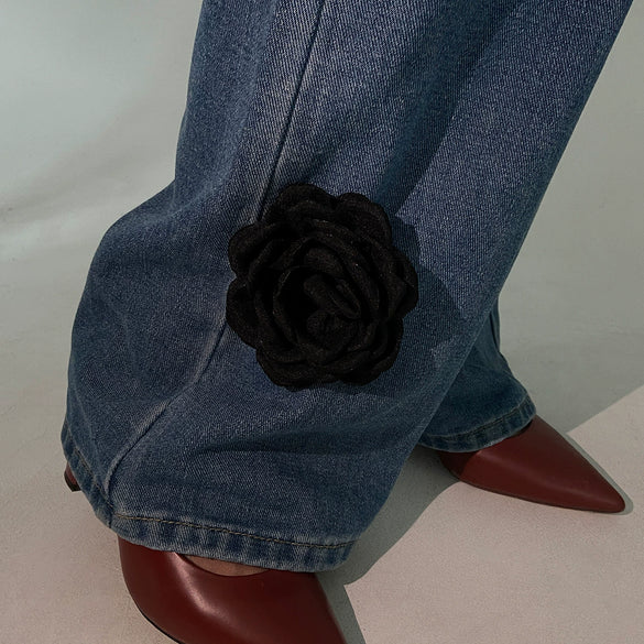 Wholesale Satin Retro Style Flower Anklet For Women