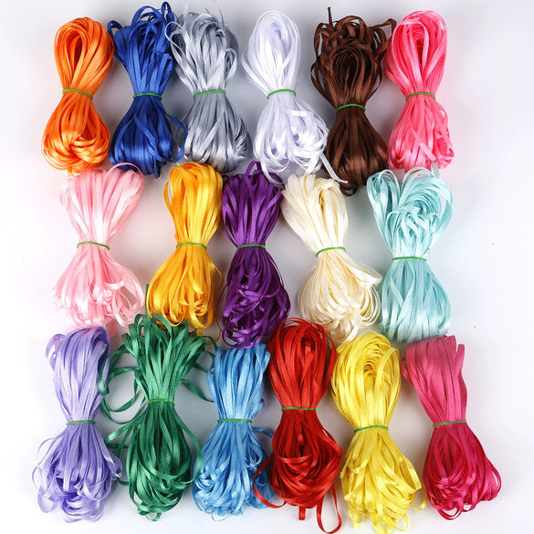 Wholesale Satin Ribbon For Diy Handmade Folding Flower Suit Material