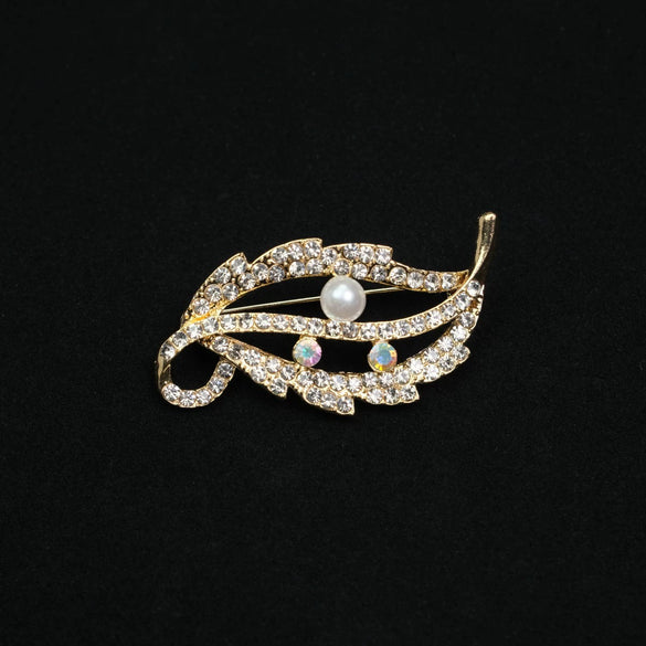 Wholesale Scarf Buckle Brooch Zinc Alloy Geometric Retro Electroplated