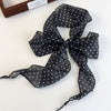 Wholesale Scarf Polyester Chiffon Leopard Print Polar Dot Tie Dye Fashion Niche Highend