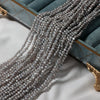 Wholesale Semifinished Handmade Accessories Natural Freshwater Pearl Side Hole Twosided Light Beaded