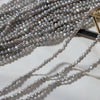 Wholesale Semifinished Handmade Accessories Natural Freshwater Pearl Side Hole Twosided Light Beaded