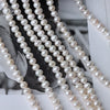 Wholesale Semifinished Natural Freshwater Pearl Naked Beads For Diy Potato Shape